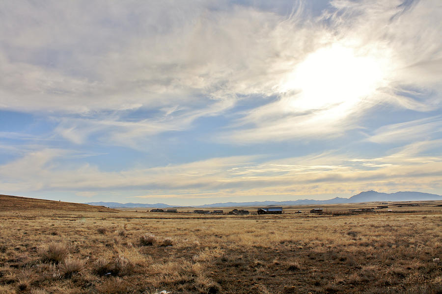 Pale Sky Open Landscape Photograph by Elena Giordano