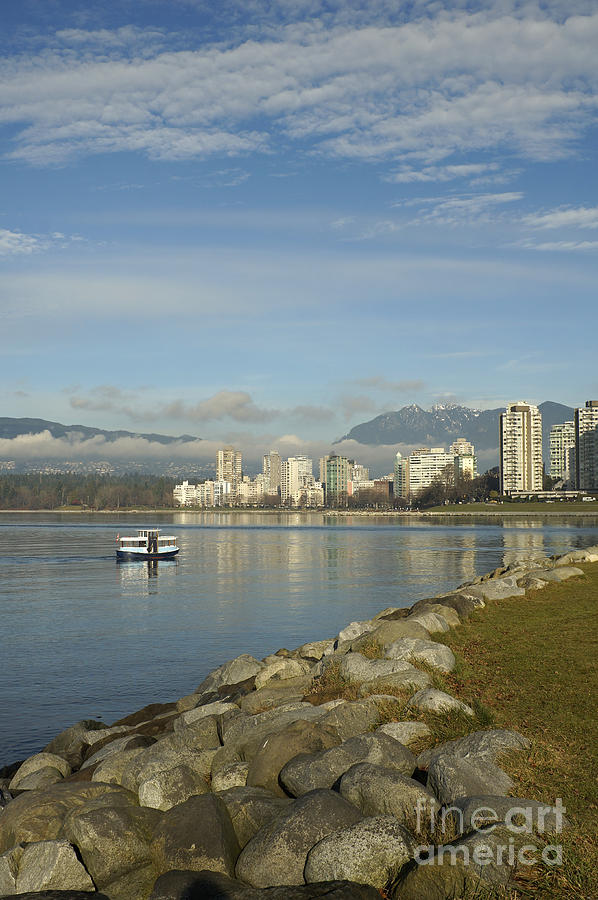 Pale Winter Light Vancouver Photograph by John  Mitchell