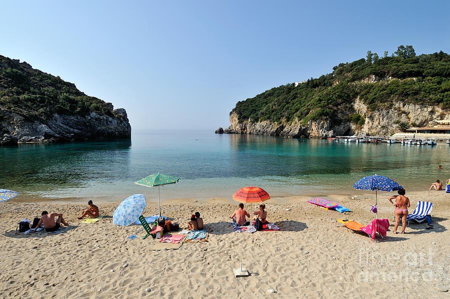 Paleokastritsa beach Photograph by George Atsametakis