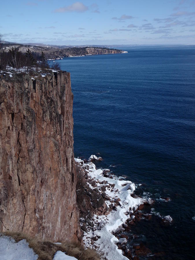 Palisade Head Winter Photograph by James Peterson