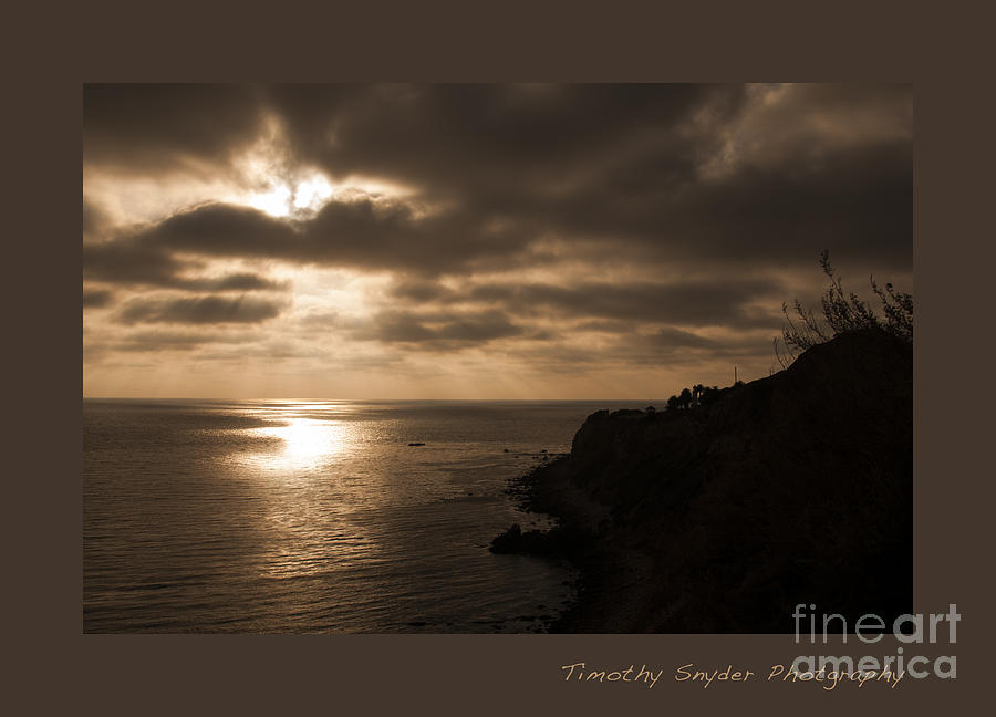 Sunset Photograph - Palisades Sunset by Timothy Snyder