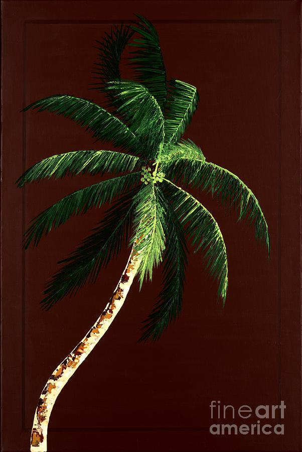 Palm Chocolate 2 Painting by Daniel Paul Hoffman