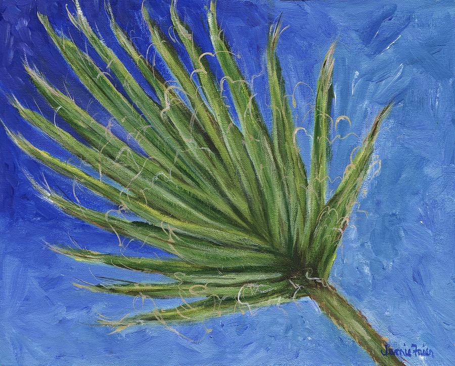 Palm Frond Painting by Jamie Frier