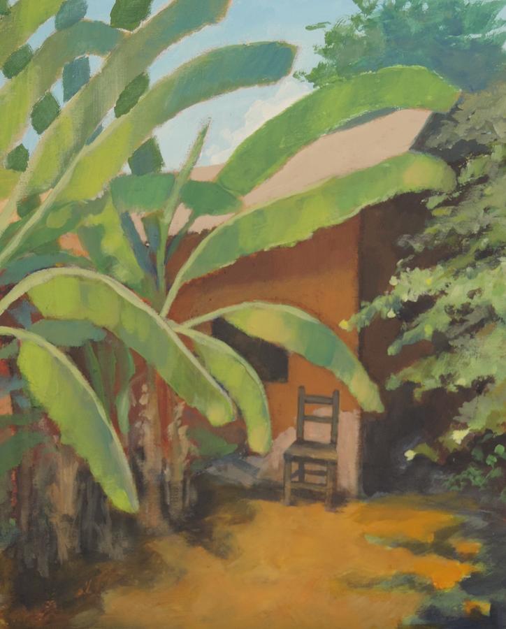 Palm house Painting by Walt Maes