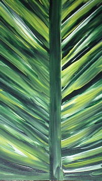 Palm  Painting by Soraya Silvestri