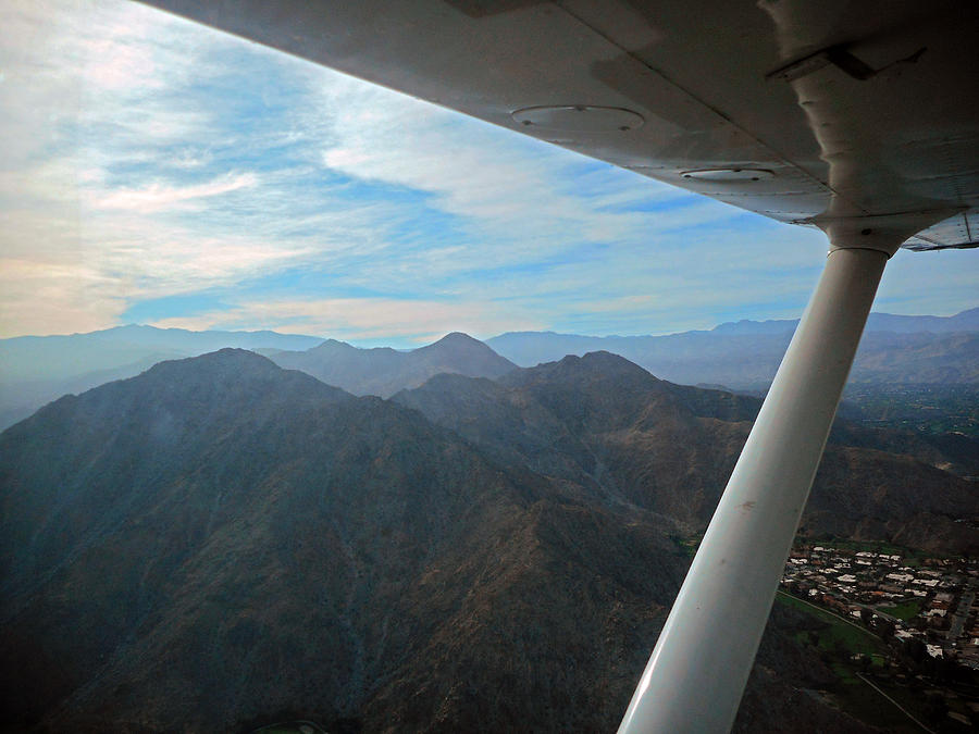 Palm Springs By Air 2 Photograph by Ron Kandt