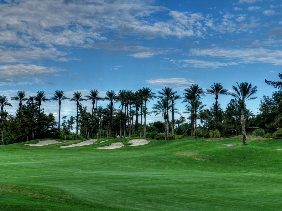 Golf Photograph - Palm Springs HDR 008 by Lance Vaughn