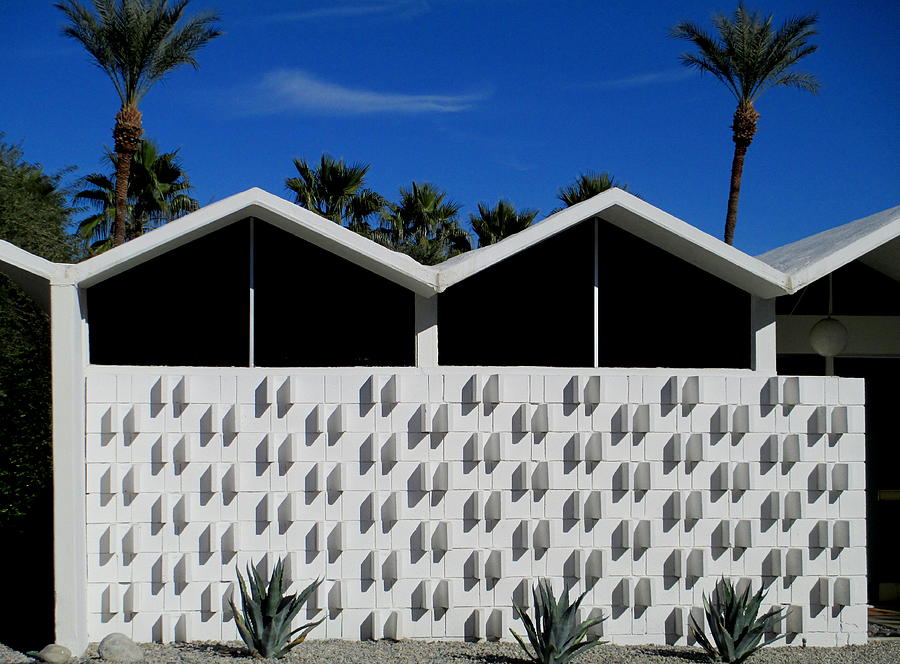 Architecture Photograph - Palm Springs Park Imperial South by Randall Weidner