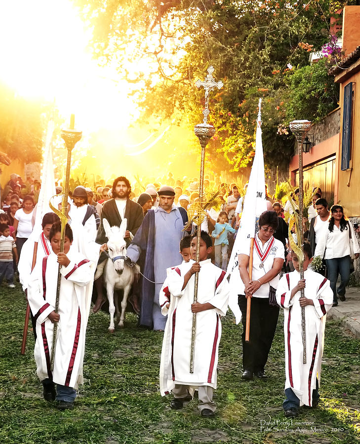 Actor Photograph - Palm Sunday - Mexico by David Perry Lawrence