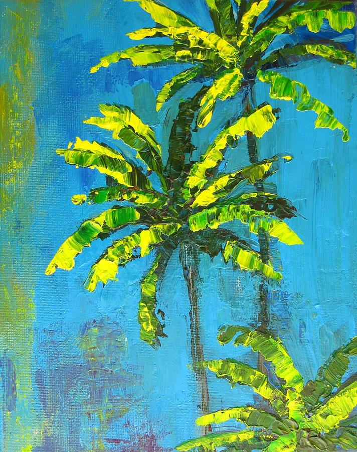 Palm Trees Painting by Patricia Awapara