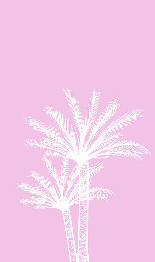 Palm Trees Digital Art by Pixels - Fine Art America