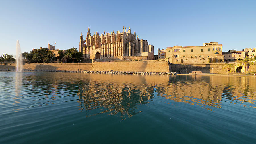 Palma Cathedral And Historical City Photograph by Travelpix Ltd