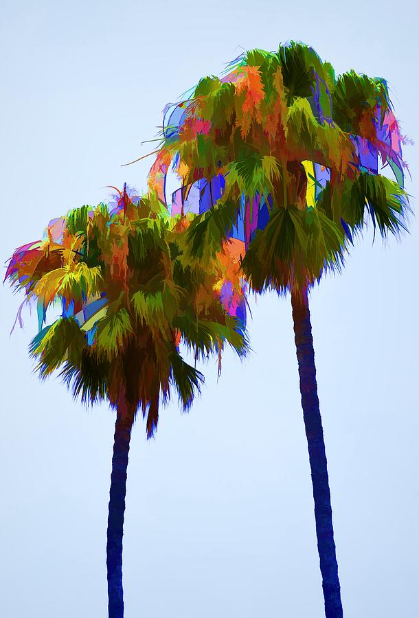 Tree Photograph - Palms 8 by Pamela Cooper