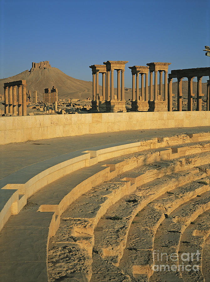 Palmyra Oasis Ancient Roman Ruins Photograph by Adam Sylvester