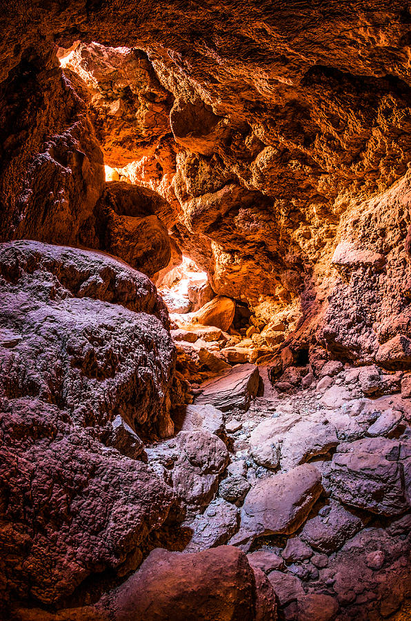Nature Photograph - Palo Duro Canyon Cave by Brandon Green