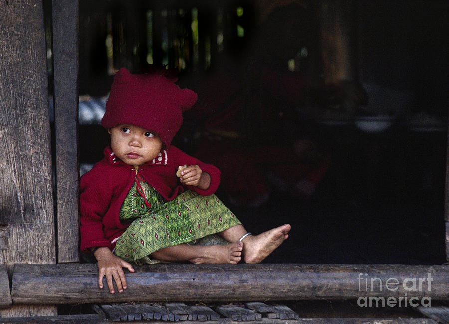 Palong Child - Northern Thailand Photograph by Craig Lovell
