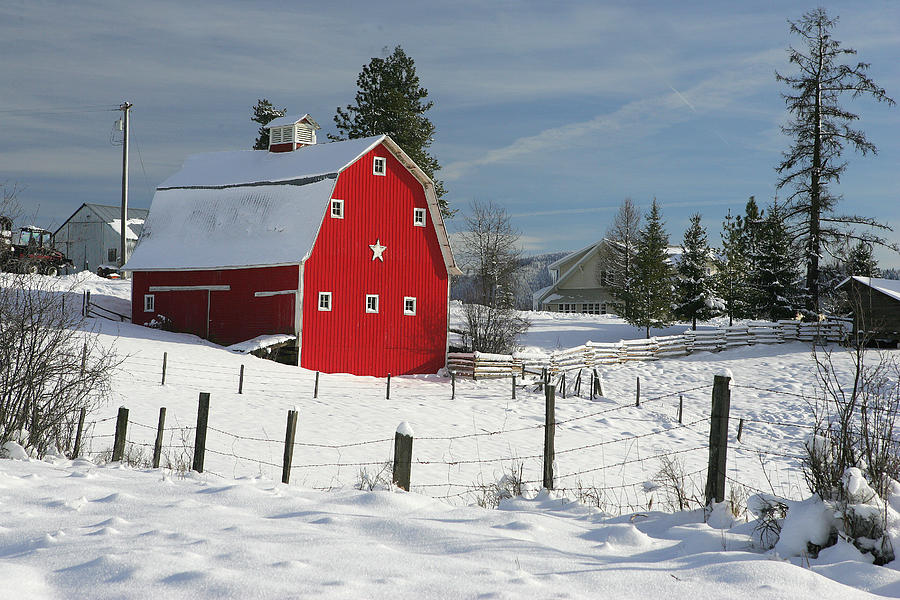 Palouse Barn 4 Photograph by George Herbert - Fine Art America