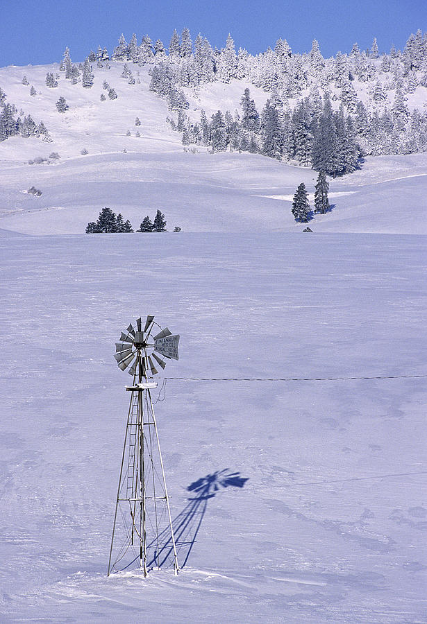 Winter Photograph - Palouse Power by Doug Davidson