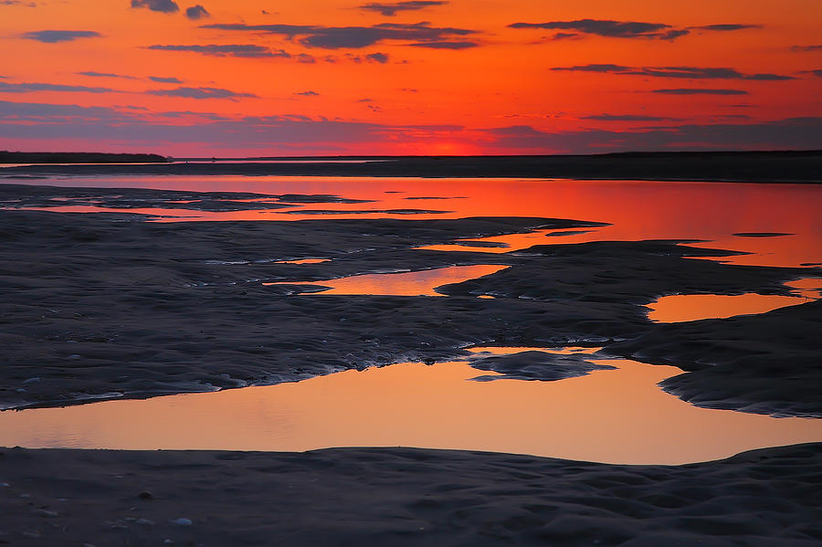 Pamlico Sunset II Photograph by Steven Ainsworth