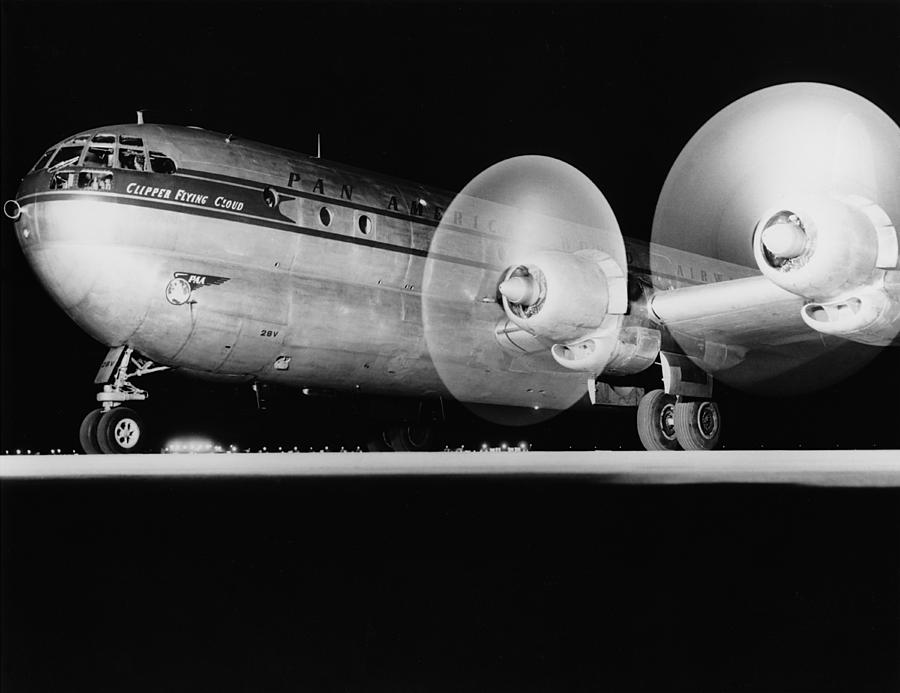 Pan American Boeing 377 Photograph by Underwood Archives