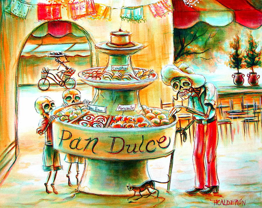 Pan Dulce Painting by Heather Calderon