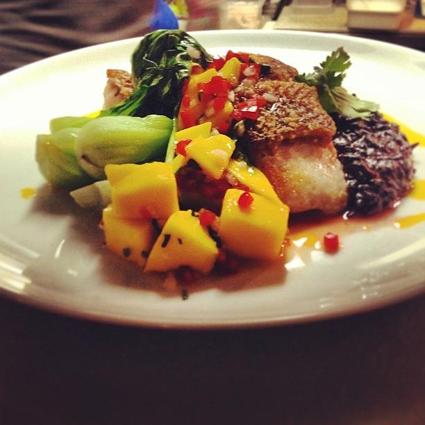 Kcmo Photograph - Pan Seared Snapper With Coconut Chinese by Whitney Robinson