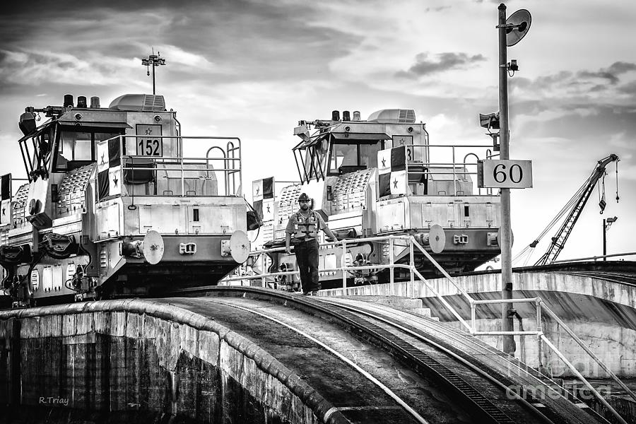 Panama Canal Mules Photograph by Rene Triay FineArt Photos