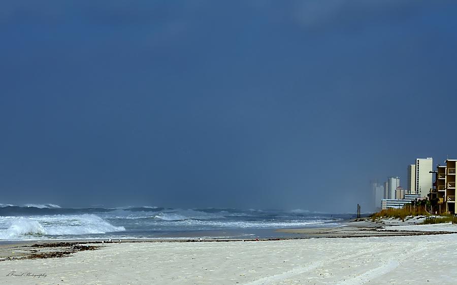 Panama City Beach Awaiting Hurricane Isaac Photograph by Debra Forand