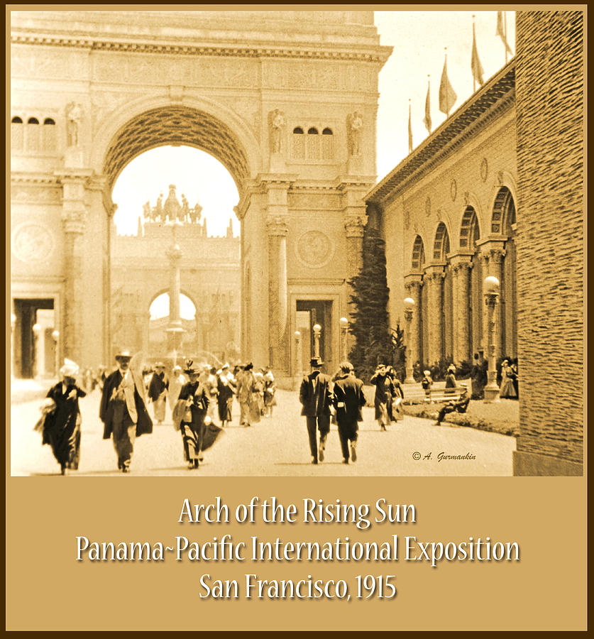 Panama Pacific International Exposition San Francisco 1915 Photograph by A Macarthur Gurmankin