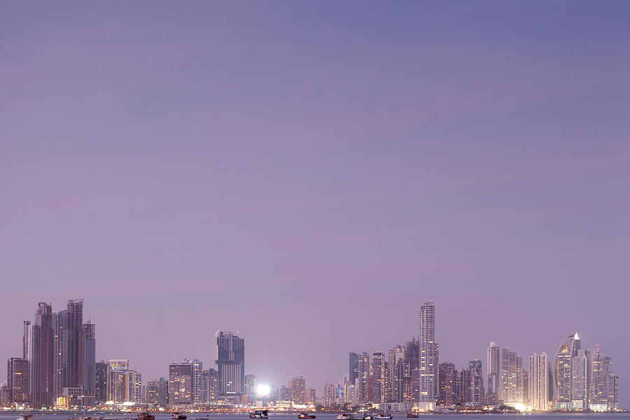 Panama Skyline Photograph by Zxvisual