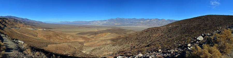 Panamint Valley panorama November 16 2014 Photograph by Brian Lockett