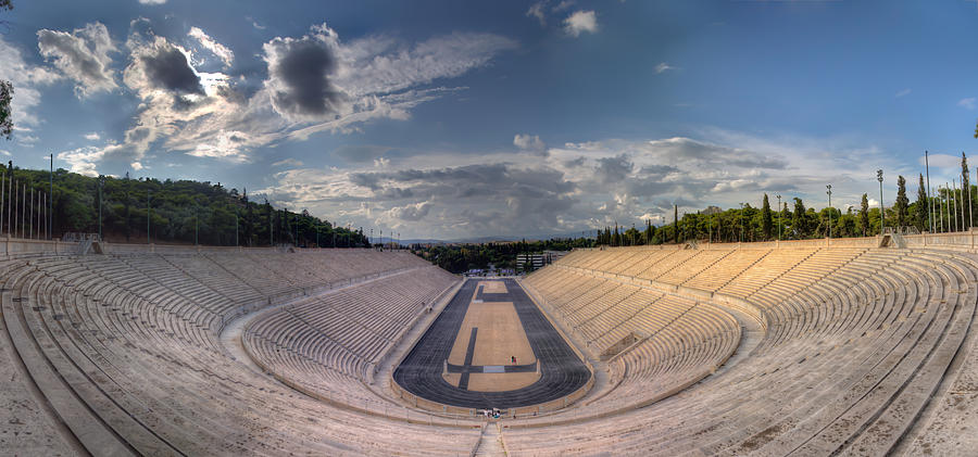 Panathenaic Stadium Photograph by Micah Goff