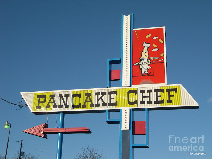 Pancake Chef Digital Art by Jim Zahniser