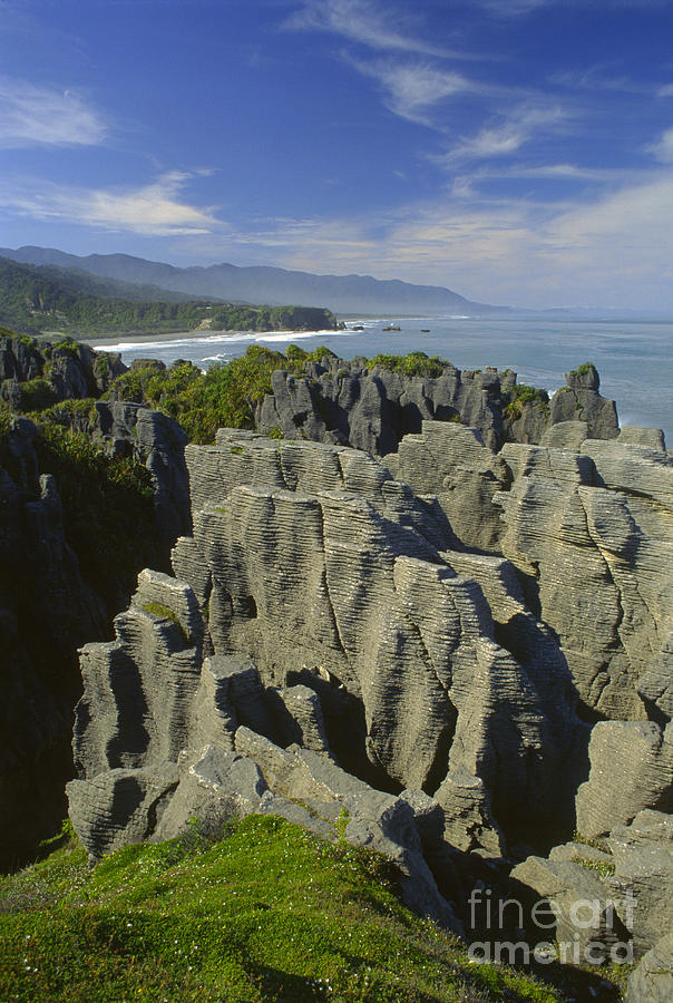 Pancake Rocks Punakaiki NZ Photograph by Craig Lovell