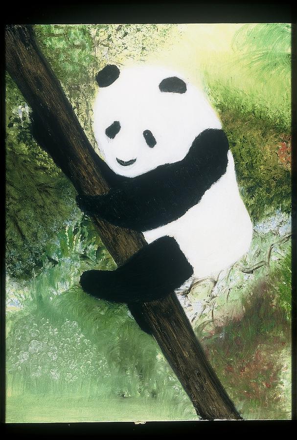 Pandamonium Painting by Mary Kay