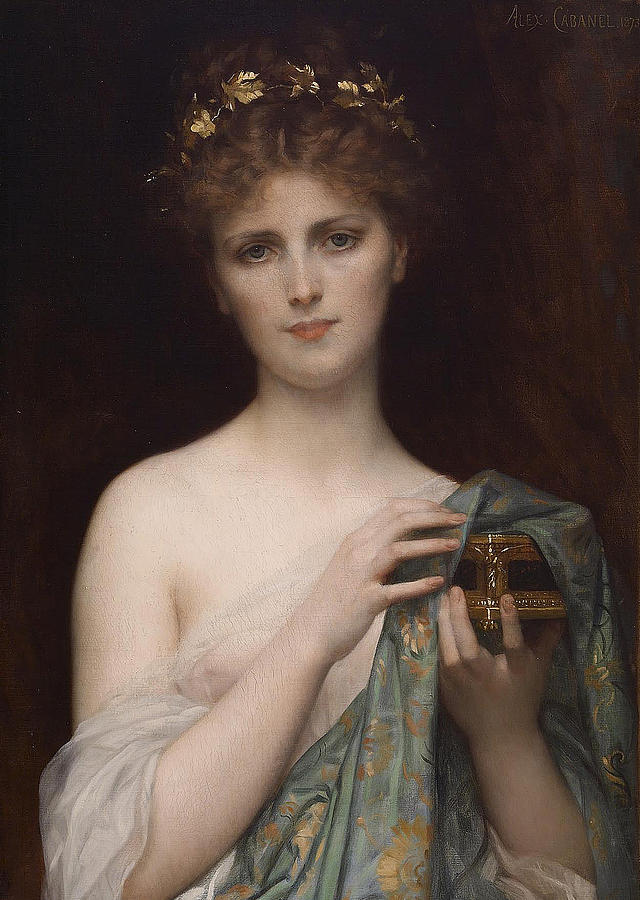Hoved inch Opførsel Pandora Painting by Alexandre Cabanel - Fine Art America