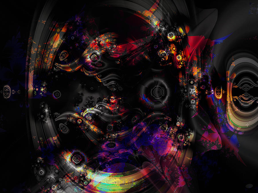 Abstract Digital Art - Pandoras Box by Nafets Nuarb