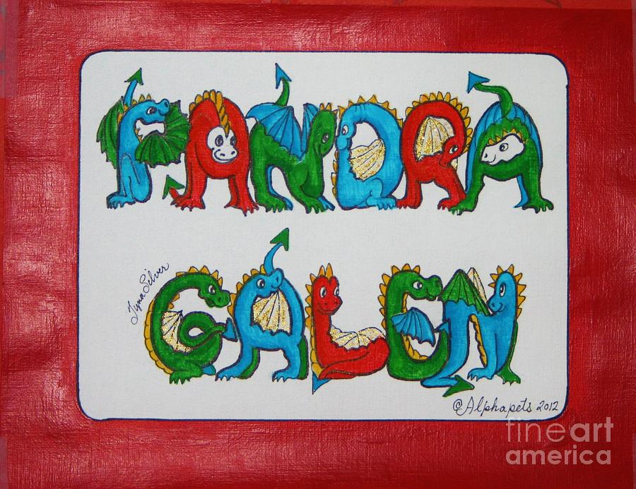 Pandra Galen Mixed Media by Tyna Silver