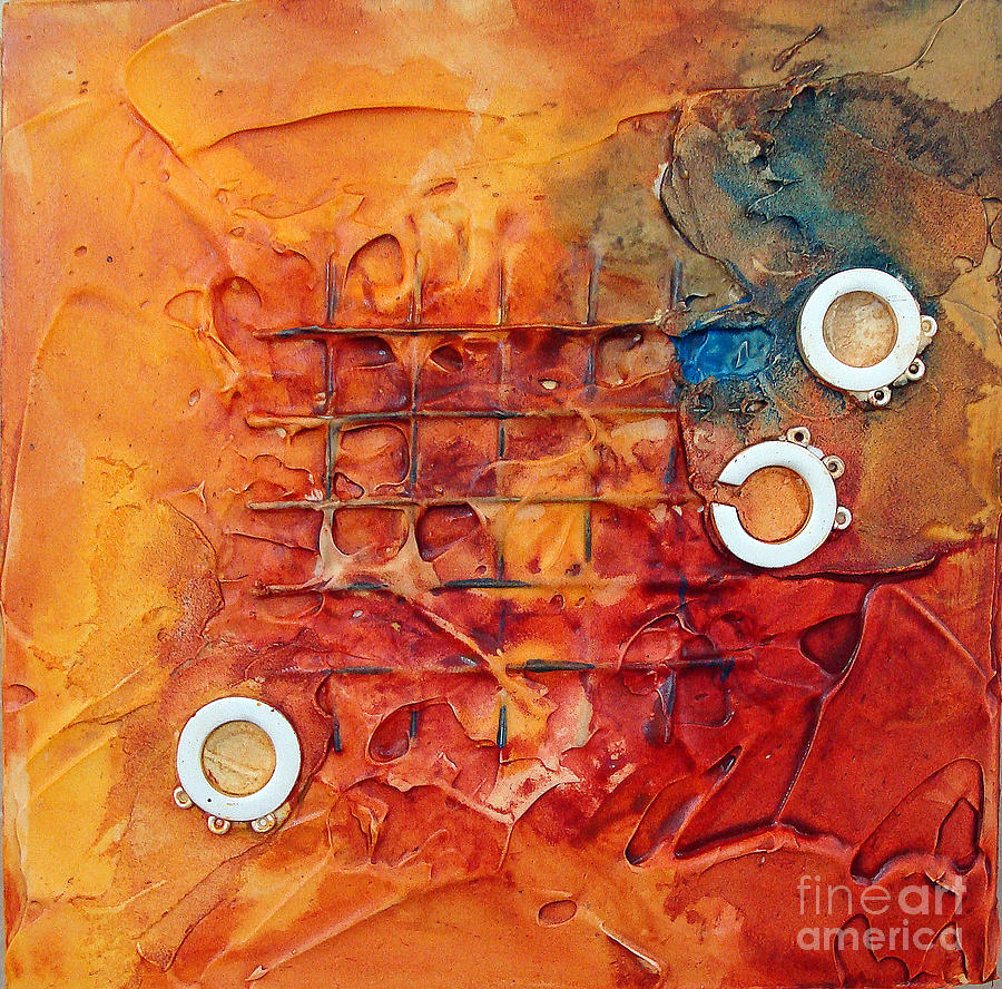 Panel Eight Mixed Media by Phyllis Howard