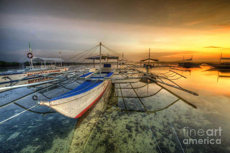 Panglao Port Sunset 2.0 Photograph by Yhun Suarez