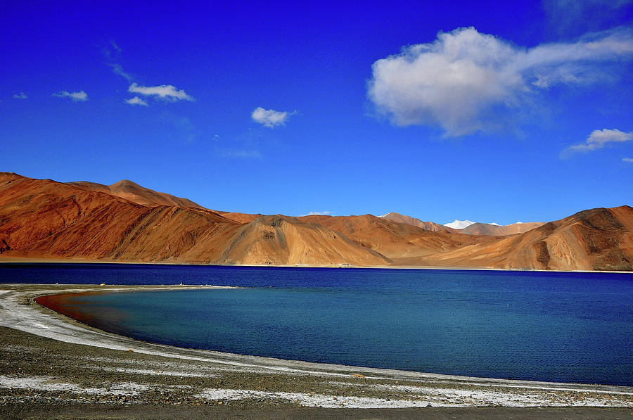 Pangong Lake, Ladakh, India Photograph by Jayk7