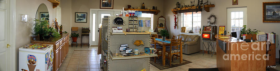Panorama Cedar Cove Rv Park Front Desk Photograph By Roena King