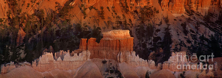Panorama Hoodoos Sunset Bryce Canyon National Park Utah Photograph by Dave Welling