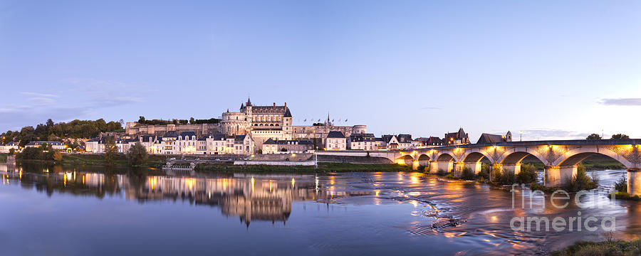 Panorama of Amboise Loire Valley France Photograph by Colin and Linda McKie