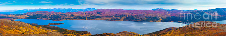 Adventure Photograph - Panorama Of Fish Lake Yukon Territory Canada by Stephan Pietzko Adventure Photograph - Panorama Of Fish Lake Yukon Territory Canada by Stephan Pietzko