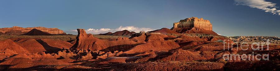 Panorama of Goblin Valley State Park Utah Photograph by Dave Welling