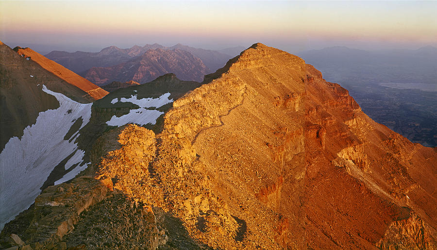 Panorama Of Mt. Timpanogos Photograph