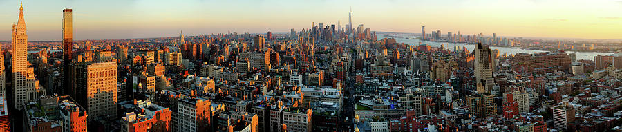Panorama Of New York City Photograph by Tony Shi Photography