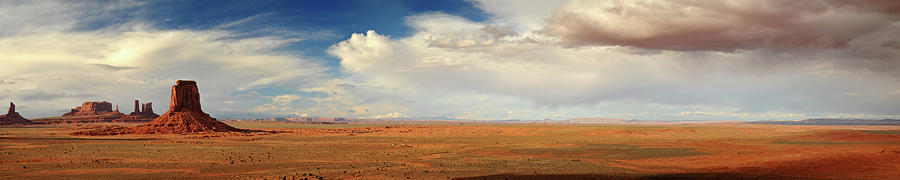 Panorama Of North Window Area Monument Photograph by Utah-based Photographer Ryan Houston