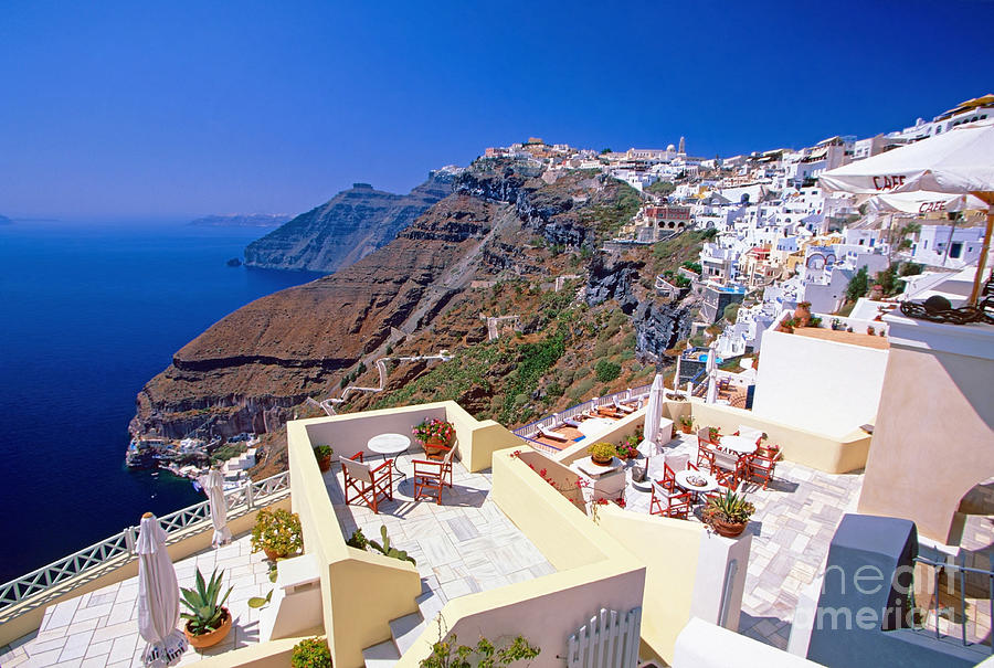 Panorama of Santorini Photograph by Aiolos Greek Collections